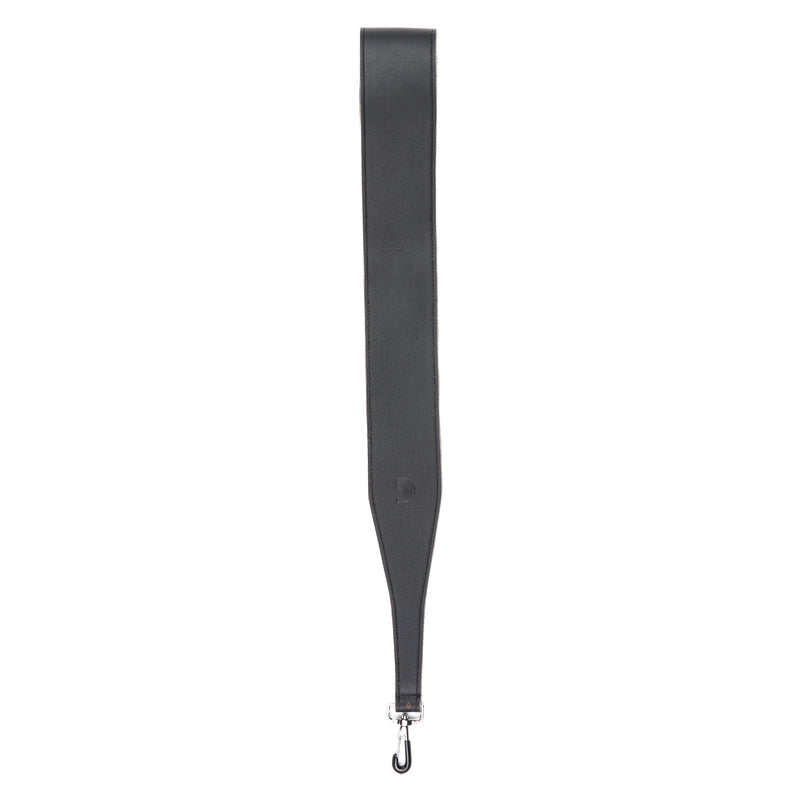D'Addario Classic Leather Banjo Strap, Black