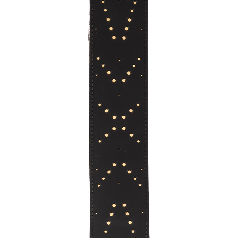 D'Addario Vented Leather Guitar Strap, Star Dust