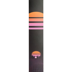 D'Addario Outrun Printed Leather Guitar Strap, Power Grid