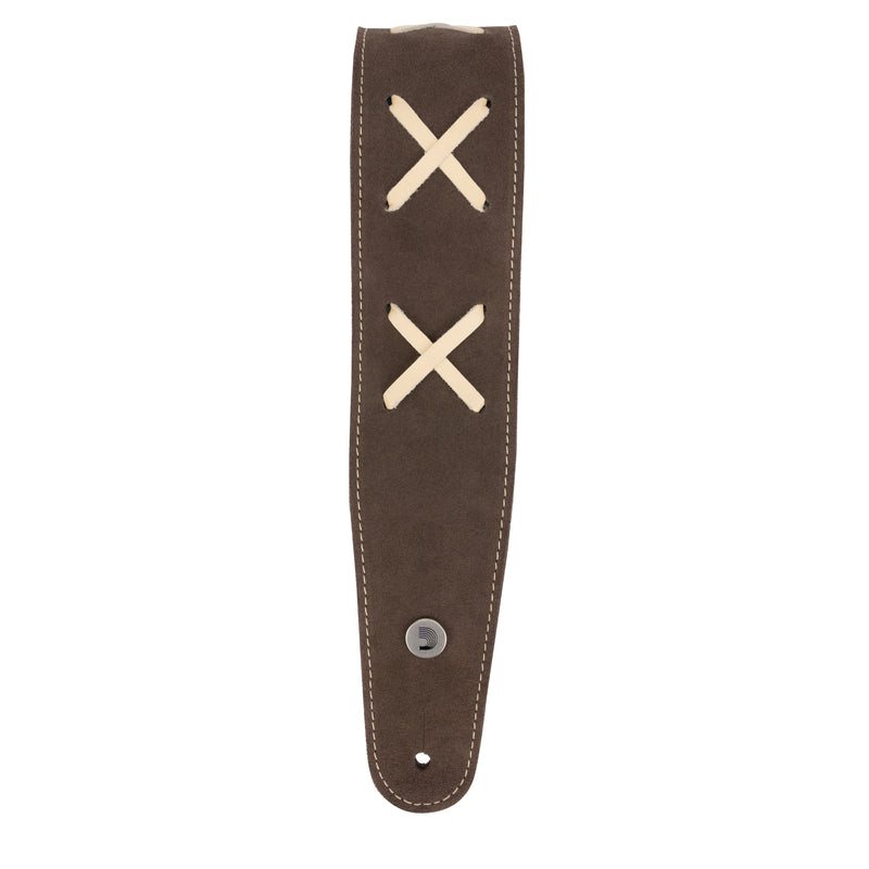 D'Addario 2.5" Leather Strap, Vintage - DG