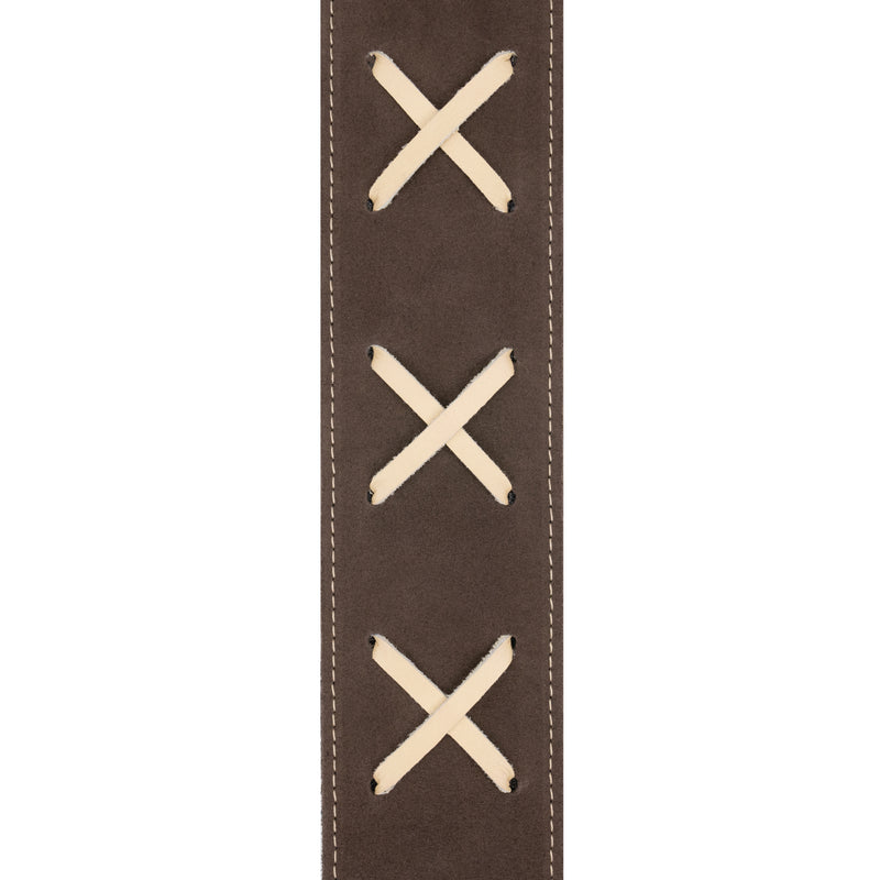 D'Addario 2.5" Leather Strap, Vintage - DG
