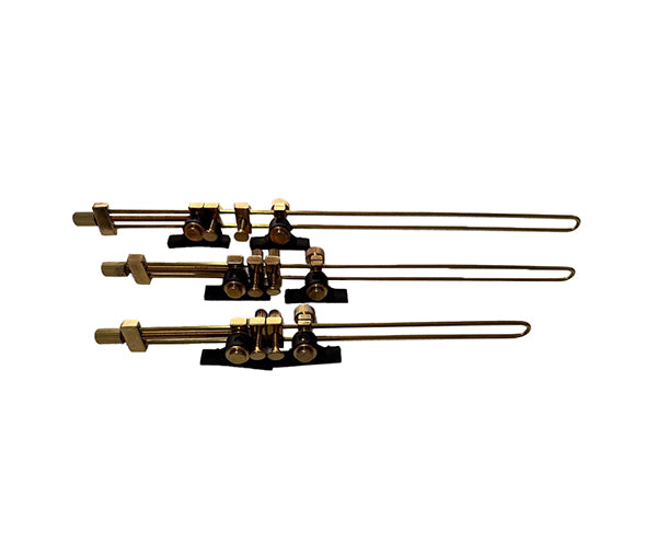 FPS Crack Clamps w/central adj-Set 3 Violin