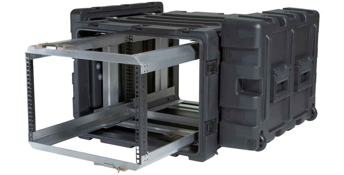 SKB 3RR-7U24-25B 7U Removable Shock Rack 24