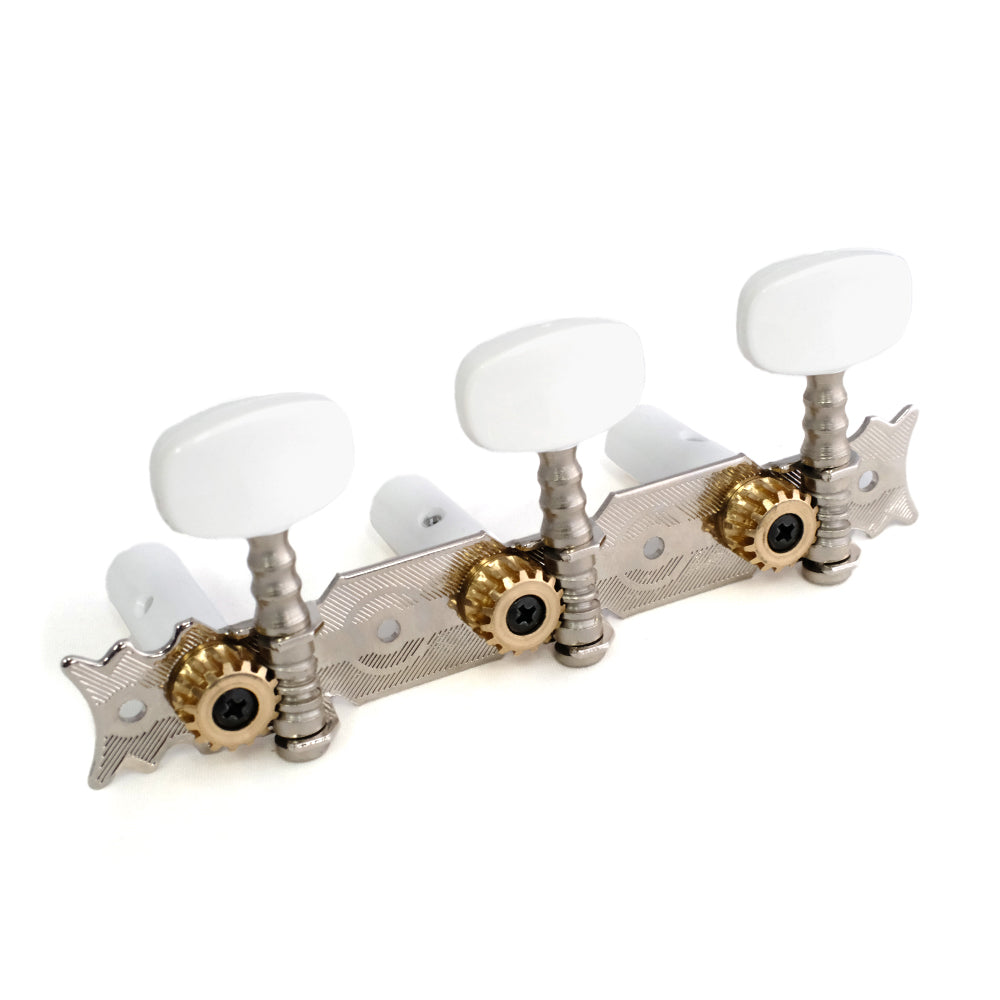 Van Gent Machine Heads 3/3 Classical on Plate-Nickel