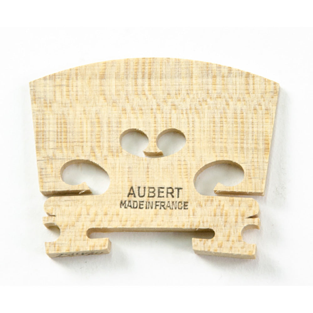 Violin Bridge-Aubert France 5 Low Heart  1/4