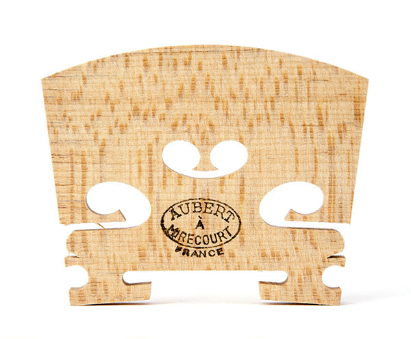 Violin Bridge-Aubert Mirecourt Low Heart 7 1/2