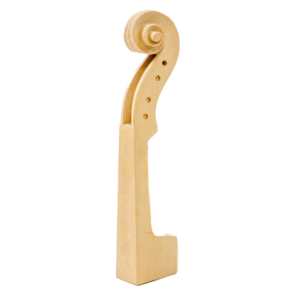 Viola Scroll-Carved Flamed Raggetti