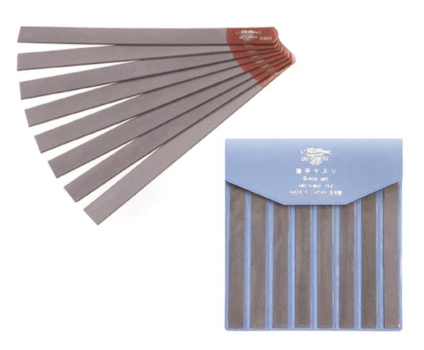 Nut Files (Set Of 8).010 -.056 for Guitar