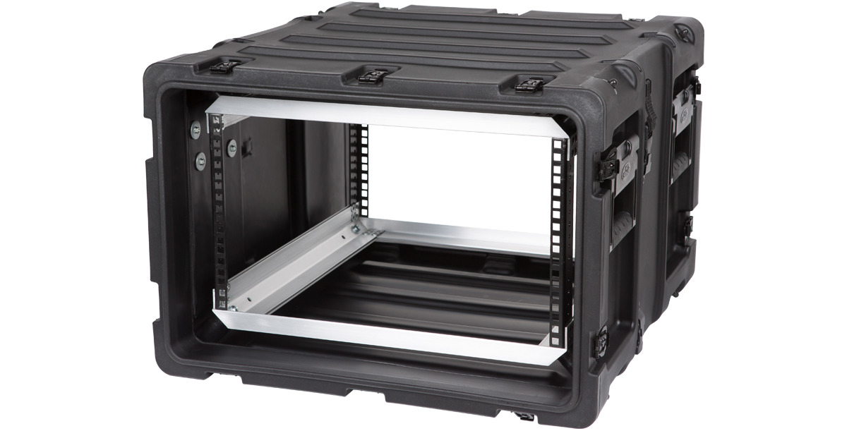 SKB 3RS-6U20-22B 6U Non-Removable Shock Rack 20