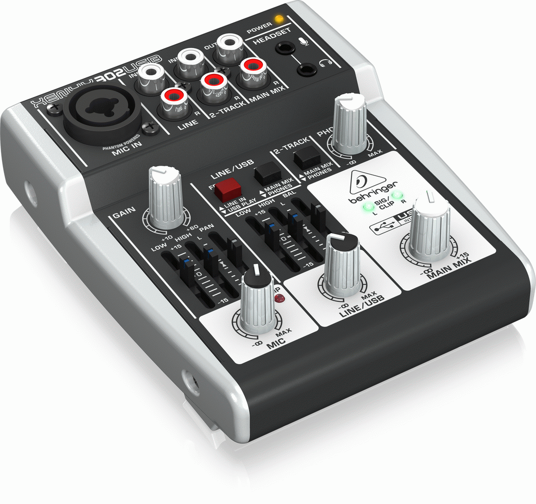 Behringer XENYX 302USB Mixer