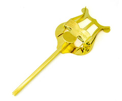 Trumpet Lyre - Gold (Straight Stem)