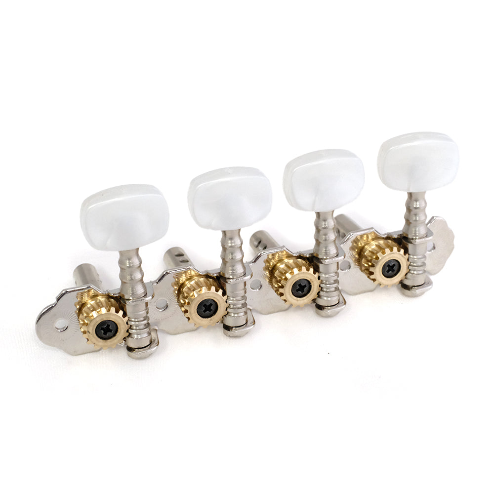 Van Gent Mandolin Machines w/ Pearl Buttons – Nickel