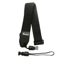 Basso Guitar Strap - Black with Quick Release QRV04