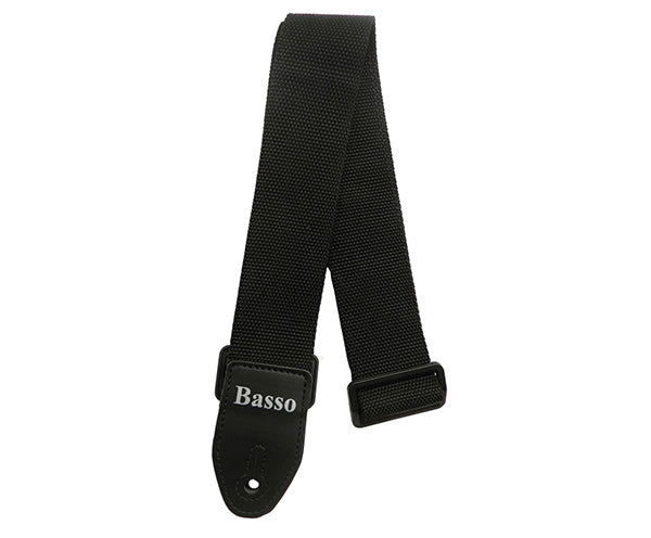 Basso Guitar Strap - Nylon Black NY01