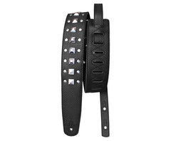 Basso Guitar Strap - Greco Metallic Black VTL-03