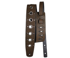 Basso Guitar Strap - Greco Metallic Whiskey VTL-02