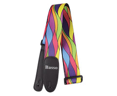 Basso Guitar Strap - Polyester Pop Art True Colours DE41