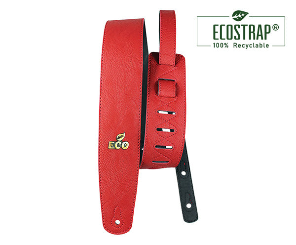 EcoStrap Guitar Strap - 100% Vegan Crimson ECO-04