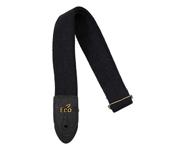 EcoStrap Bass Guitar Strap - EcoBassSoft - Basic 01 Black