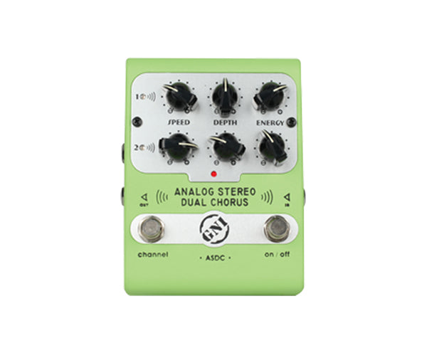 GNI Guitar Pedal - Analog Stereo Dual Chorus