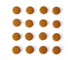 Sax Pad: Tan Leather. Full Card 9mm