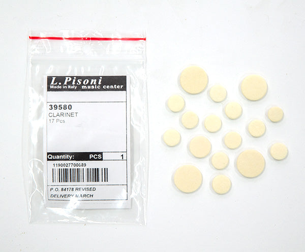Clarinet Pad Set-L.Pisoni Italy CL/20