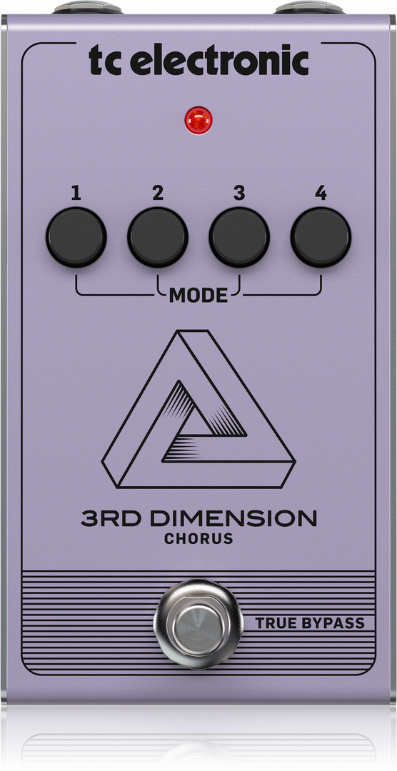 THE TC ELECTRONIC 3RD DIMENSION CHORUS