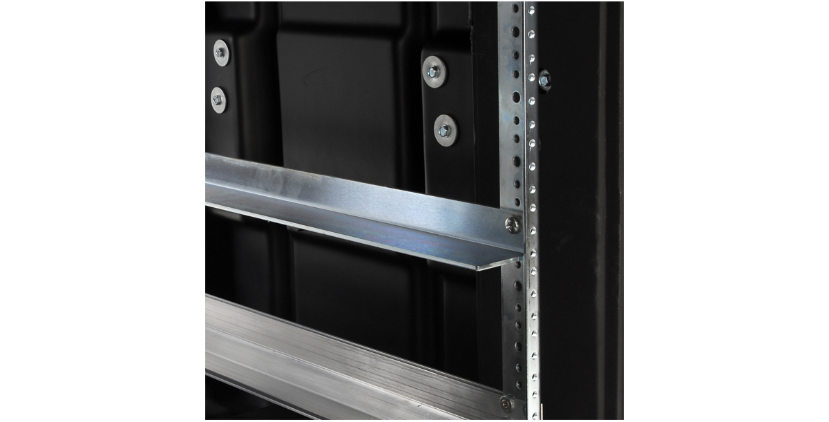 SKB 3SKB-SR24 Support rails - stl. zinc plated - Fits only on 24