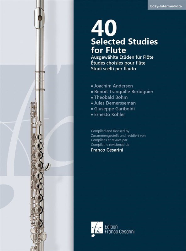 40 Selected Studies for Flute Edited Cesarini