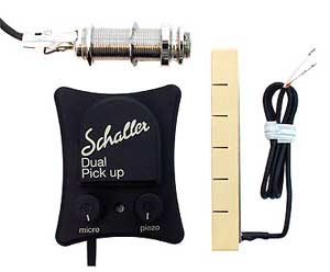 Schaller Pickup-Soundboard Dual Acoustic w/747