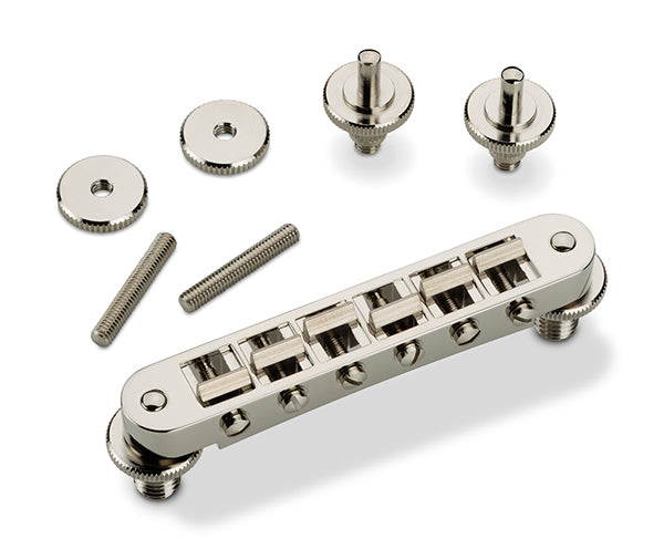 Schaller Guitar Bridge-GTM w/KTS saddles Nickel