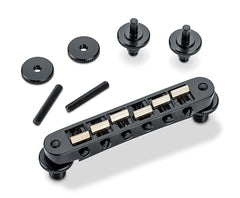 Schaller Guitar Bridge-GTM w/KTS saddles  Black