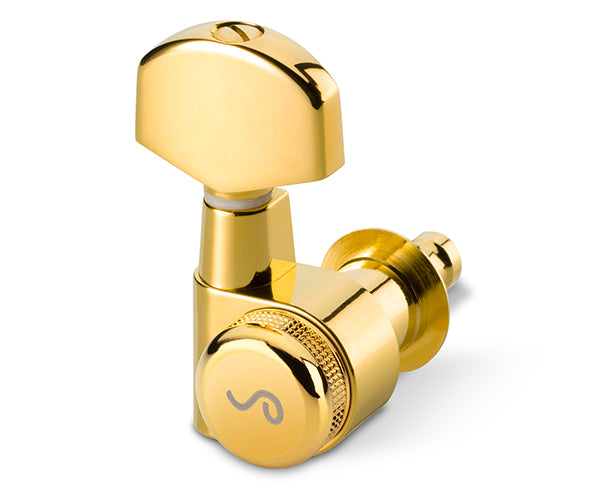 Schaller M6-PIN Rearlocking Machines 3/3-Gold Pin