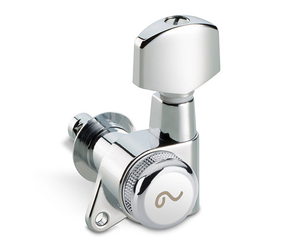 Schaller M6-135 Rearlocking Machines 6-in-L-Chrome LEFTY