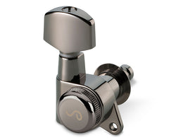 Schaller M6-135 Rearlocking Machines 6-in-L- Ruthenium