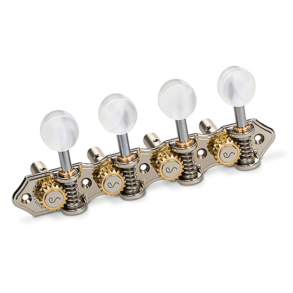 Schaller GrandTune Mandolin A-style Slotted Nickel/Pearl