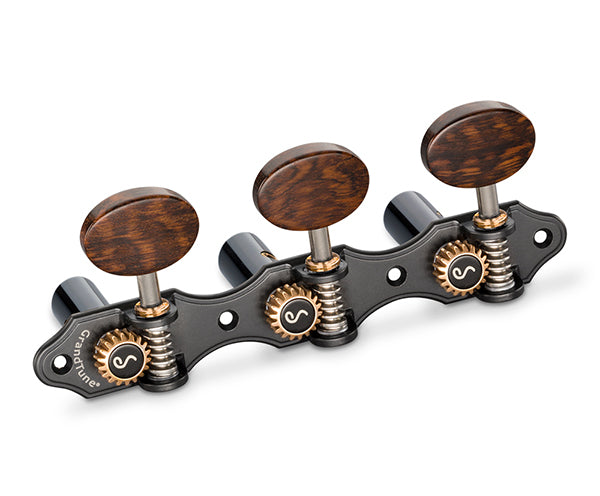 Schaller GrandTune Classic Hauser SatinBlack/Snakewood Black rollers