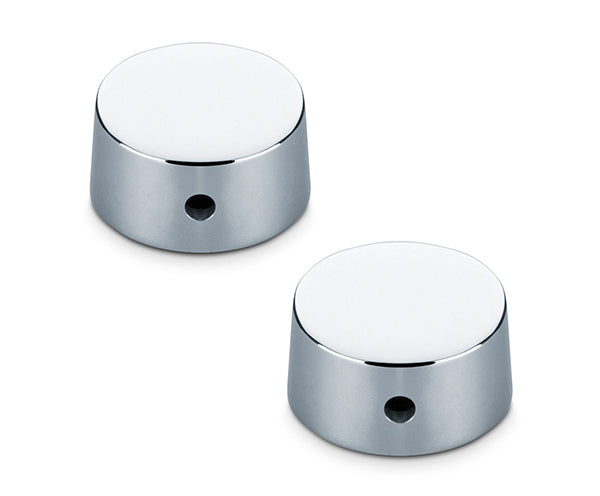 Schaller Guitar Speed Knobs (Set Of 2) Chrome 151-15030200