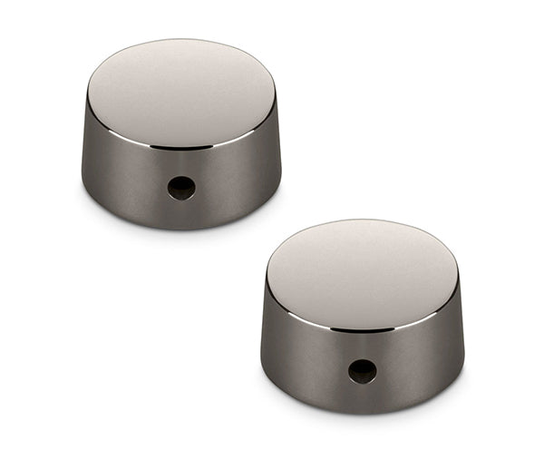 Schaller Guitar Speed Knobs  (Set of 2) Ruthenium-15030600
