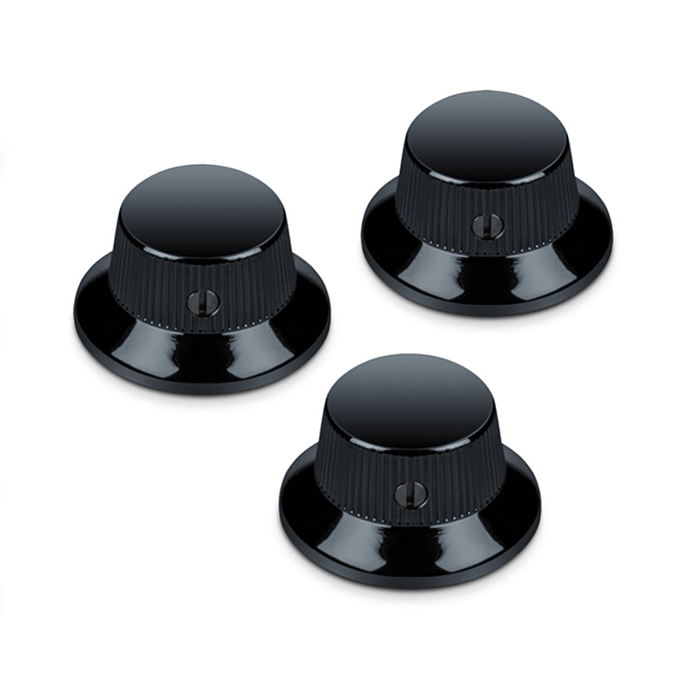 Schaller Guitar FS Knobs (Set Of 3) Black – 15010400