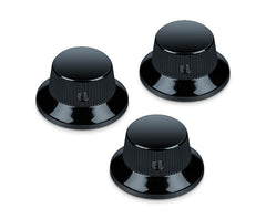 Schaller Guitar FS Knobs (Set Of 3) Black 1182-15010400