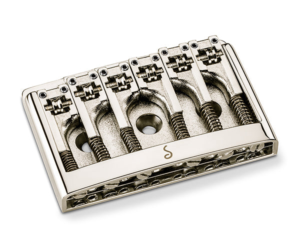 Schaller Guitar Bridge 3D - 6 Nickel - 12120100