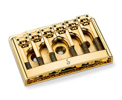 Schaller Guitar Bridge-3D6 Gold-12120500