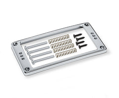 Schaller Guitar Pickup Frame-CurvedLow Chrome 3H-17020212