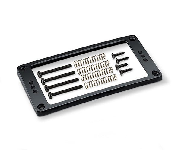 Schaller Guitar Pickup Frame-CurvedLow Black 3H-17020412