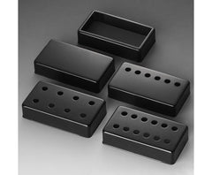 Schaller Gtr P/Up Cover - 6 Hole N Black - 17010404