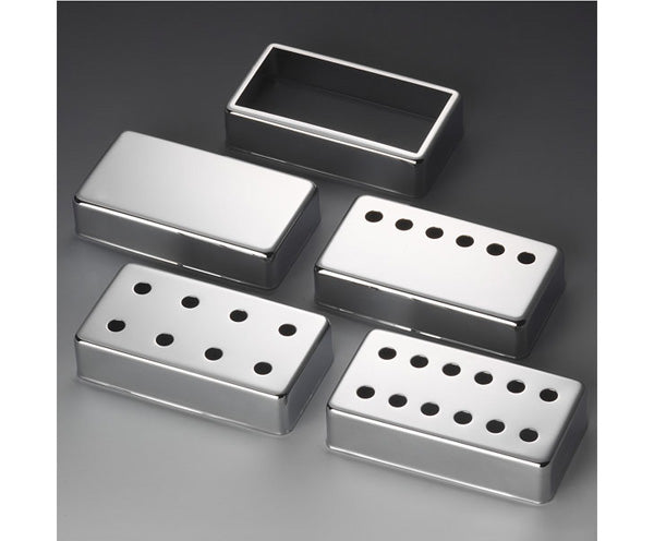 Schaller Guitar Pickup Cover-8 Holes Chrome - 17010205