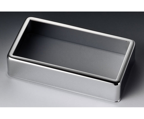 Schaller Guitar Pickup Cover-Open Chrome 154-17010201