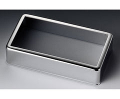 Schaller Guitar Pickup Cover-Open Chrome 154-17010201