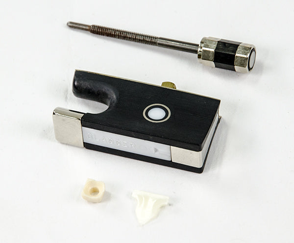 Violin Bow Frog-Glasser Premium- 4/4-3/4